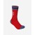 Носки POC Essential Mid Length Sock (Calcite Blue/Prismane Red, M)